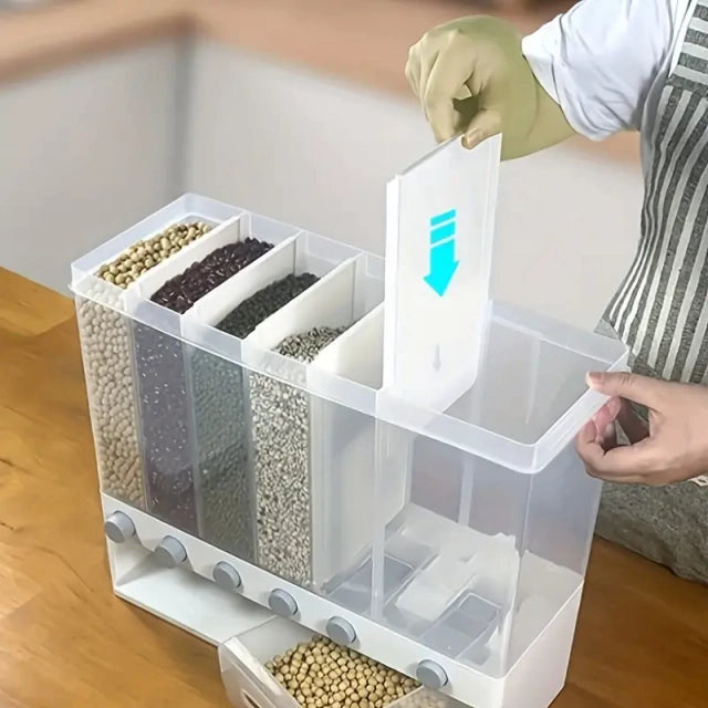 Dispensador Cereales Organizador Granos