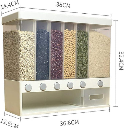 Dispensador Cereales Organizador Granos