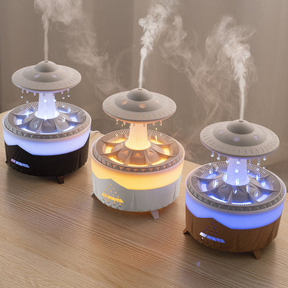 Humidificador aromaterapia lluvia