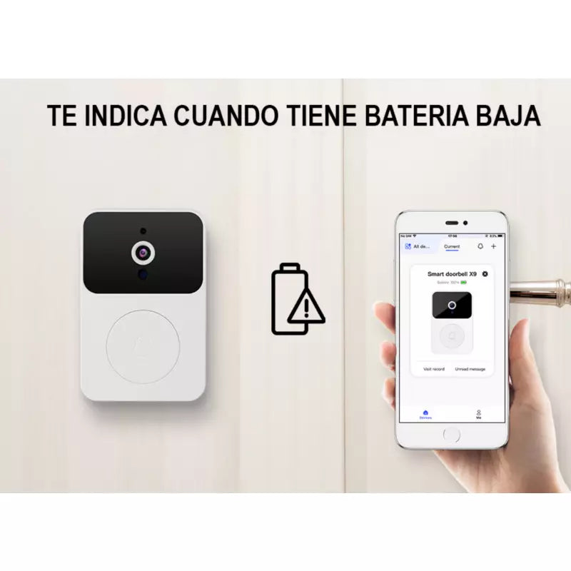 TIMBRE INTELIGENTE CON CÁMARA WIFI